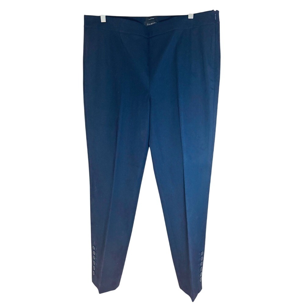 NWT Talbots‎ Navy Chatham Pants, 14
